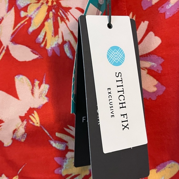 Lysse floral print Charity pencil skirt - Picture 8 of 11